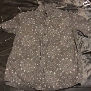 Dark gray with designs